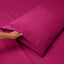 Hearth & Harbor Split King Size Sheets - 5 Piece Bed Sheet Set, Hotel Luxury Double Brushed Bed Sheets - Extra Soft Bedding Sheets & Pillowcases, Split King, Magenta