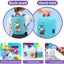 GLUAAE Toys for Kids Dog Grooming Doctor Kit Toys, Pet Care Play Set Pretend Puppy Dog Carrier, Pet Grooming Toy with Sturdy Gift Case for Toddler Boys and Girls