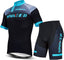 Sponeed Cycling Jersey Short Sleeve Suits Men Bike Clothing Road Bicycle Shorts Padded Outfits