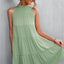 Women'S Sleeveless Halter Dress A-Line Dress
