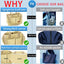 ZHMO Canvas Tote Bag for Women,Women'S Bags Crossbody Bags Work Laptop Tote Bag Large Handbags Purse for Travel Nurse Teacher