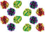 Original Mylar Crinkle Balls Cat Toys - 12 Pack