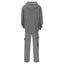 Brnmxoke Tracksuit for Men Full Zip Hooded Sweatshirt Sets Matching Wide Leg Cargo Pants 2 Piece Outfit Dark Gray,Xxxl
