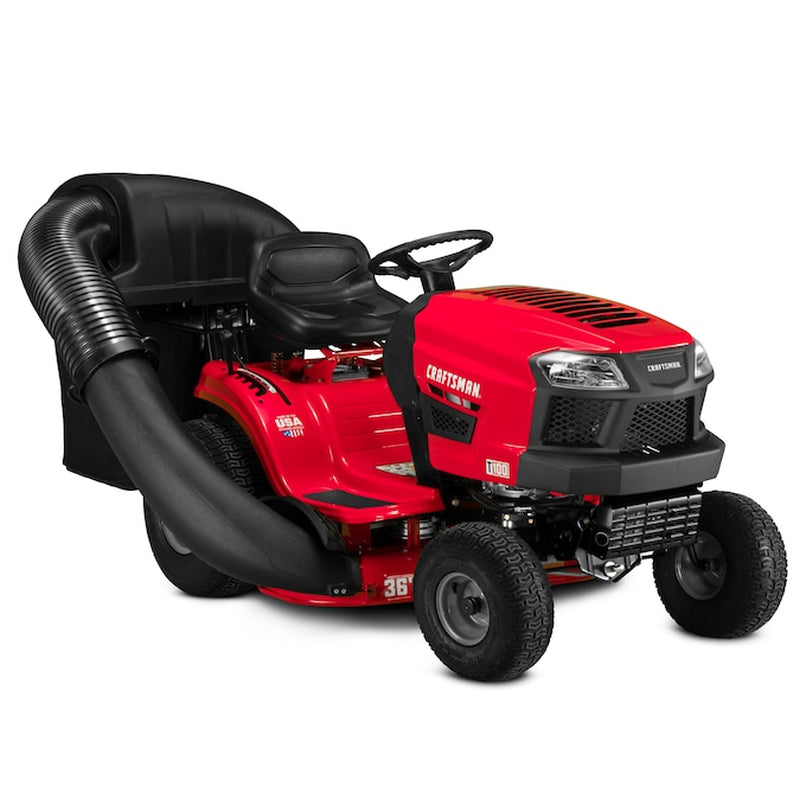 T100 36-In 11.5-HP Gas Riding Lawn Mower