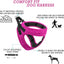 Comfort Fit Dog Harness Soft Padded No Pull Harness with Adjustable Buckles for Small Medium Large Dogs Step in Pet Vest with Easy Control Handle for Walking Jogging Running Training Dogs & Puppies