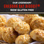 (4 Pack) Red Lobster Gluten Free Cheddar Bay Biscuit Mix with Garlic Herb Seasoning, Cheddar Gluten Free Biscuit Mix, 11.36 Oz Box