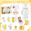 Nuogo 13 Pcs Birthday Gifts for Women Spa Basket Set for Women Mother'S Day Gifts Mirrors Socks Steamers Jewelry Case Bath Robe Mom Nurse Girlfriend Wife