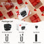 4K Smart Projector 18000 Lumen LED 1080P Wifi Bluetooth UHD Home Theater US