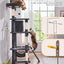 Yaheetech Large Multi-Level Cat Tree, 63 Inches Tall with Sisal-Covered Scratching Posts, Condo, Hammock, Dangling Ball, and Extended Platform for Cats to Play and Sleep