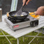 Coleman Tabletop Butane Gas Camping Stove, 1-Burner, Gray