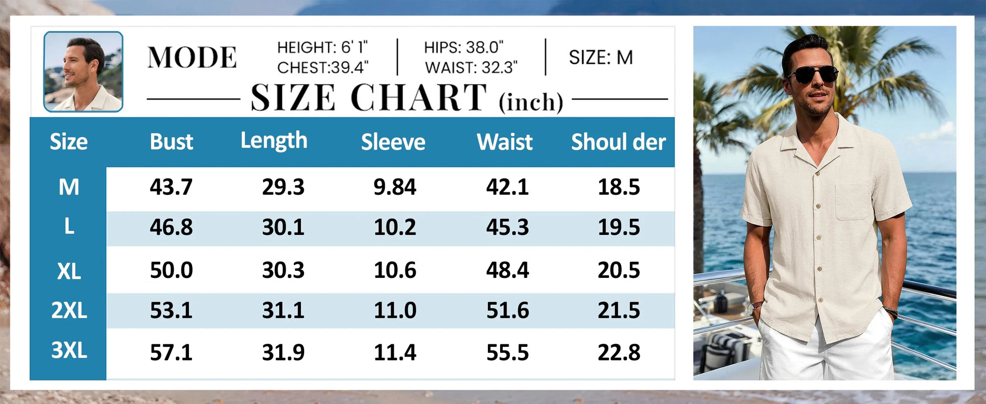 GENTS BLISS Men Linen Shirts Casual Short Sleeve Button down Shirts for Men Beach Tops with Pocket