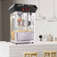 Popcorn Maker, 850 W Popcorn Popper Machine, 8 Oz. Kettle Makes 48-Cups per Batch, Countertop Popcorn Machine, Black