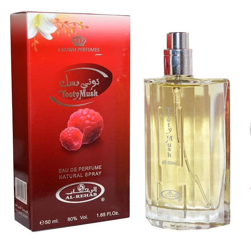 Tooty Musk - Al-Rehab Eau De Natural Perfume Spray- 50 Ml (1.65 Fl. Oz)