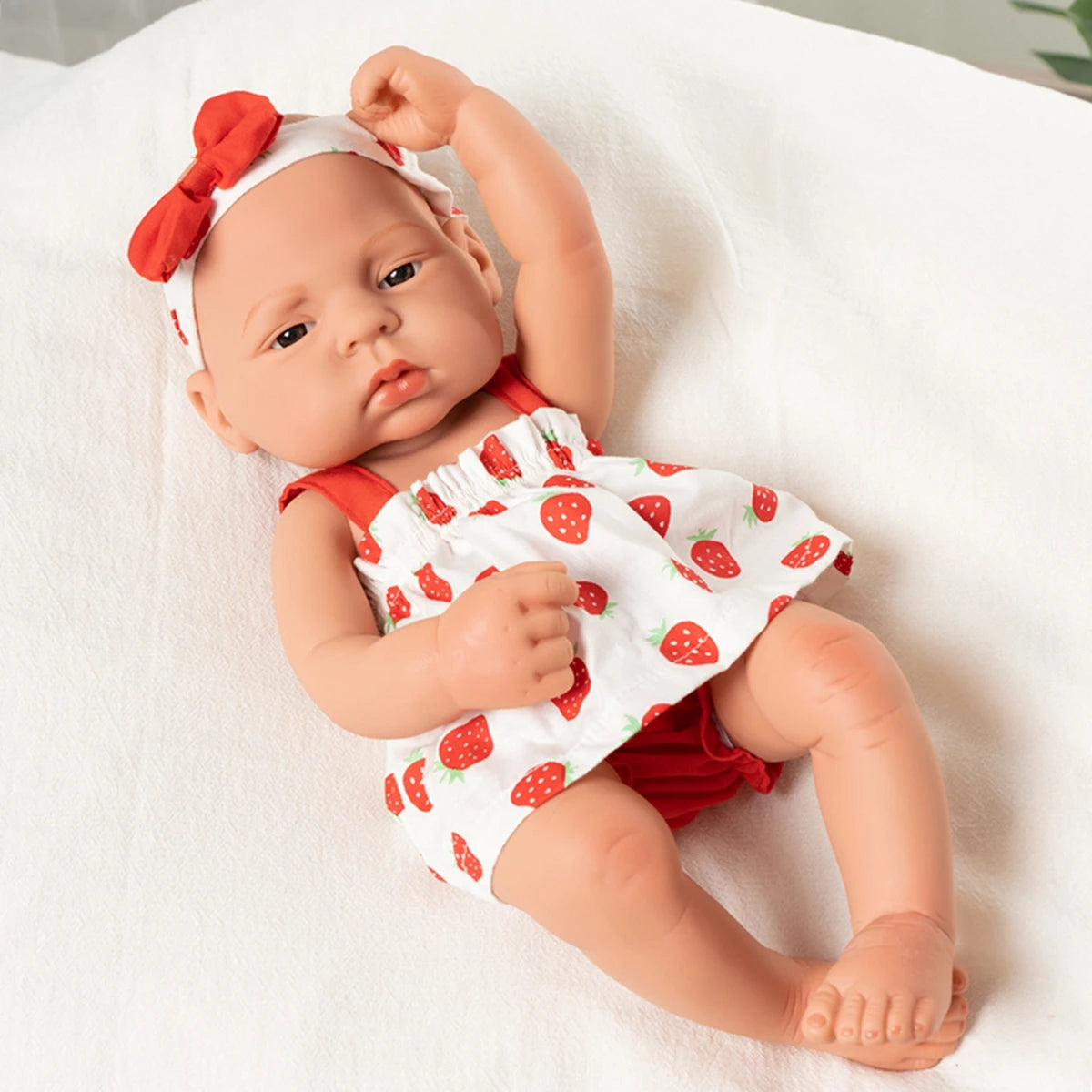15.75Inch Dolls 40Cm Reborn Dolls Dolls Toys Lifelike Reborn Dolls Full Body Vinyl Dolls Cute Doll Toys Birthday Gift for Women