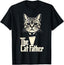 Vintage Cat Dad Life Choose Me Father Day T-Shirt Best Cat Dad Ever Shirt Funny Meow Kitten Pet Lover Gift Tee