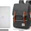 UGRACE Slim Business Laptop Backpack Casual Daypacks College Shoulder Bag for Men Women, Tear Resistant Unique Travelling Backpack Fits up to 15.6 Inch Laptop in ‎Charcoal Black