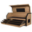 Heavy Duty 52 In. W 6-Drawer Matte Tan Top Tool Chest