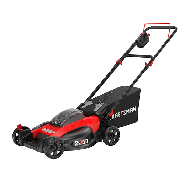 V20 20-Volt Max 20-In Cordless Push Lawn Mower 5 Ah (2 Batteries and Charger Included)