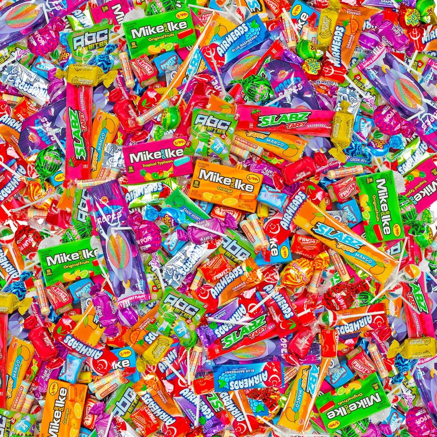 Bulk Lollipops & Candy Mix 5 Lbs Assorted Fruit, Mint & Party