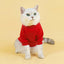 Walbest Dog Sweaters for Small Dogs, Cute Dog Clothes Classic Warm Pet Sweaters for Dogs Girls Boys, Cat Sweater Dog Sweatshirt Winter Coat Apparel for Small Dog Puppy Kitten Cat((Pink, L)