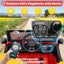 Joyracer 24V 2 Seater Kids Ride on Truck with Remote Control, 4×200W Motor, Electric Battery Powered Toys Car W/ 4 Wheels Spring Suspension, 3 Speeds, LED Lights, Bluetooth Music, Red