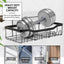 Hearth & Harbor 27 Piece Bamboo Bathroom Sets, Christmas Bathroom Accessories Set with Bathroom Rugs and Shower Caddy Set