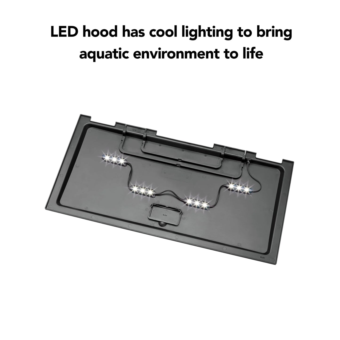 Aqueon Aquarium Fish Tank Starter Kit with LED Lighting 20 High