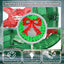 36 Inch Pre-Lit Outdoor Christmas Wreath with Bow, Red Bow - Green Wreath