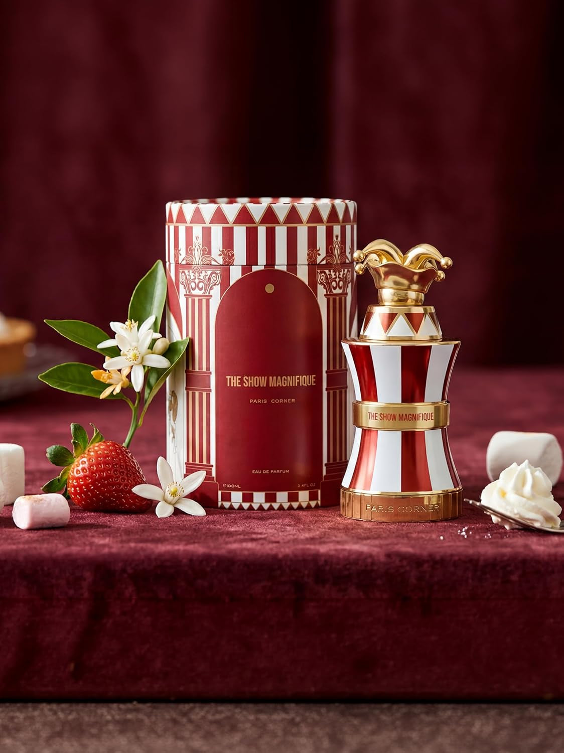 Paris Corner Show Magnifique Eau De Perfume for Women, Fruity Perfume 100Ml