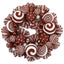 Northlight Peppermint and Berries Small Christmas Wreath - 20" - Unlit