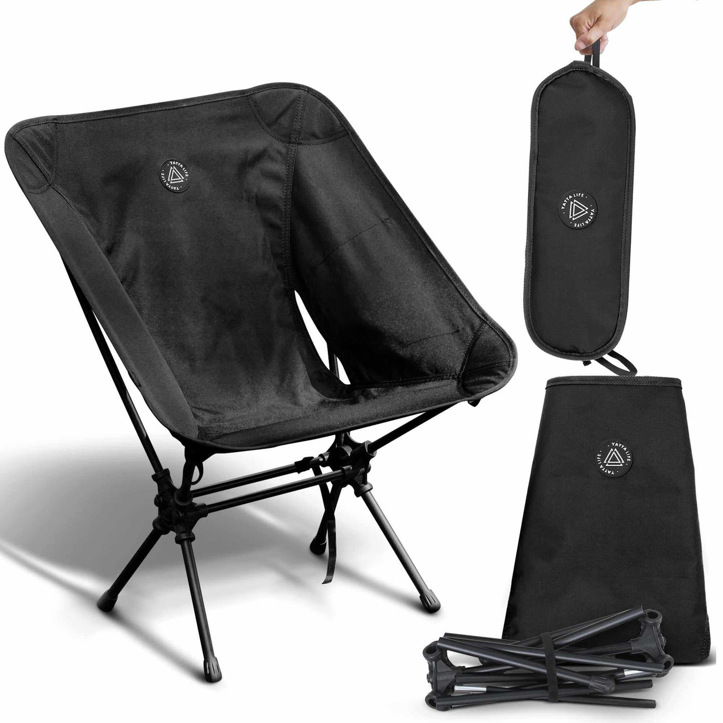 Experience Ultimate Comfort with Our Lightweight Army Green Folding Camping Chair - Perfect for Outdoor Adventures!