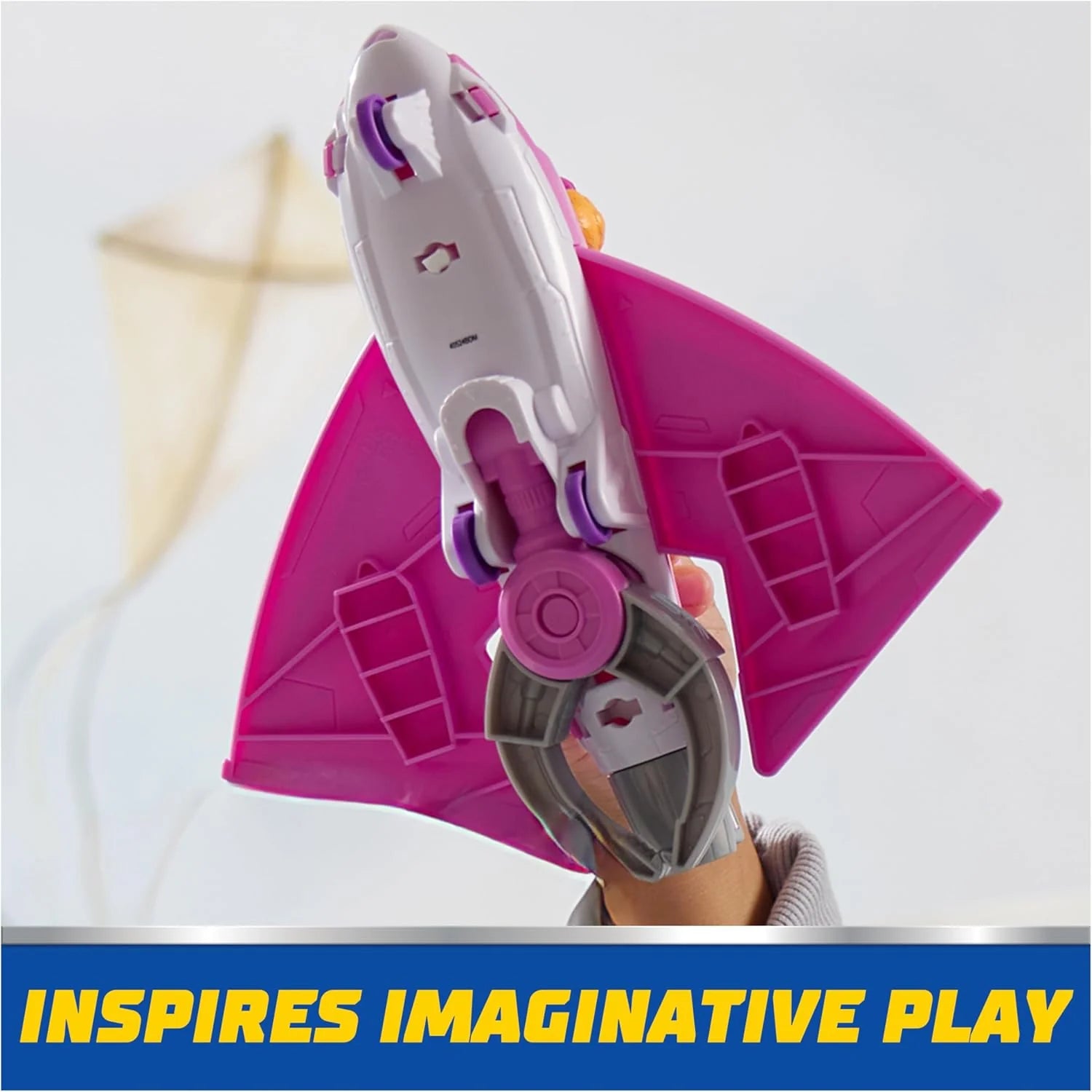 Air Rescue Skye Action Figure & Hero Claw Jet Plane with Retractable Claw, Rescue Basket & Bunny, Kids Toys for Boys & Girls Ages 3+