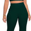 2 Piece Outfits for Women Workout Sets - Sexy Crop Top + High Waisted Flared Long Pant Sets Track Suits Yoga Sports