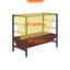 45-Gallon Heavy-Duty Pasture Hay & Grain Feeder with 24 Gallon Feed Pan, Livestock Feeding Trough Quick to Assemble, Feeding Goats, Calves, Cow, Horse for Farms