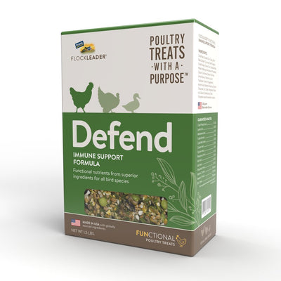 Flockleader® Poultry Treats with a Purpose™ Defend, 1.5 Pound