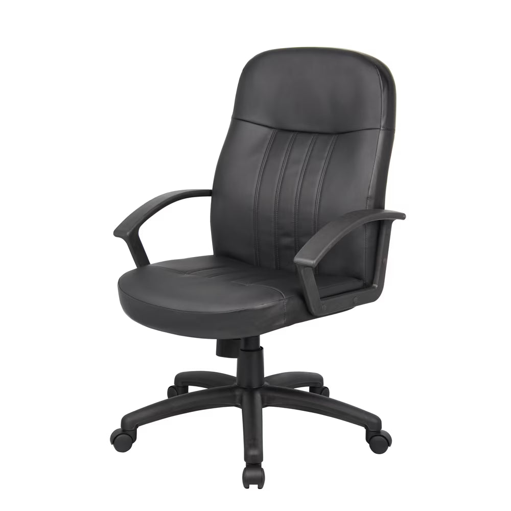 Boss Office Products Executive Leather Budget Chair