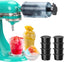 Shave Ice Attachment for Kitchenaid Stand Mixer,With 8 Molds Shave Ice Attachment for Kitchenaid Stand Mixers, Ice Shaver Attachment, Snow Cone Attachment,Ice Shaver Maker