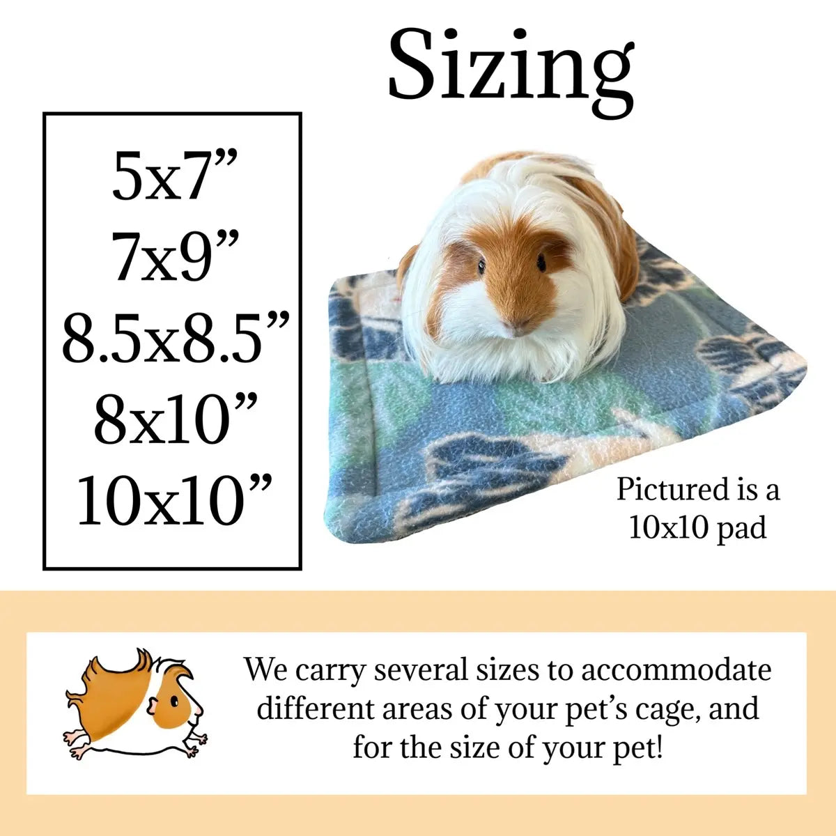 Premium-Quality Triple Layered Pee Pads for Small Pets - Gallopingguinea