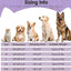 28In Large Dog Bed, Medium Size Dog and Cats, Calming Donut Bed for Puppy and Kitten, Washable round Fluffy Pet Bed (Purple)