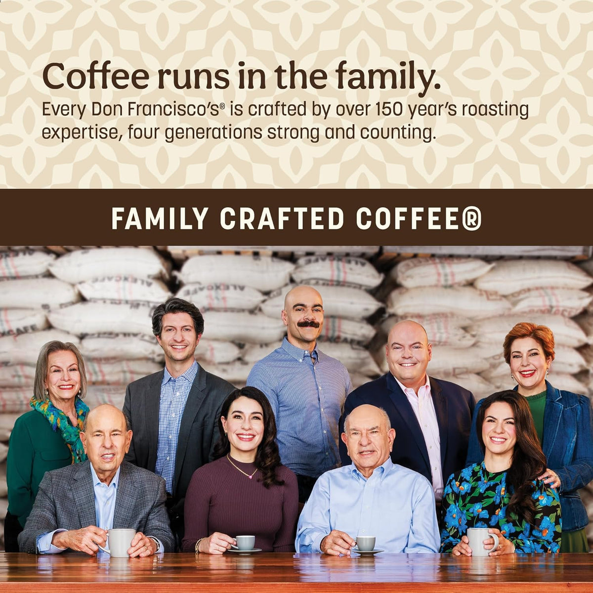 Don Francisco'S Vanilla Nut Single Serve Coffee Pods, Medium Roast, 100Ct | Compatible with Keurig Coffee Pod Brewers, 100% Arabica Coffee, Convenient Single Serve Brewing, Fresh Brew in Every Cup