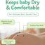 Cornstarch Baby Powder, Soothe & Protect Diaper Area, No Talc Hypoallergenic Dusting Powder, Help Prevent Diaper Rash with Zinc Oxide & Aloe, Gentle Absorb Sweat & Anti-Chafe for Sensitive Skin, 2Pack