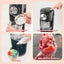 Shaved Ice Machine - Snow Cone Machine Equipped with Stainless Steel Blade Adjustment Knob to Freely Adjust the Thickness of the Snowflakes and 2 Reusable Plastic Ice Mold Cup