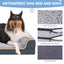 Payusd Dog Bed for Large Medium Small Dogs Orthopedic Dog Sofa Bed Non Slip Pet Couch with Removable Washable Cover Supportive Egg Crate Foam S to XL, Dark Gray