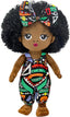 Black Baby Doll S Soft Doll, 12” Black Dolls African American Ba by Dol L Soft Baby Doll,Plush Doll S Girls Black Baby Dolls for Christmas