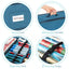 Blue Large Christmas Wrapping Paper Storage Box