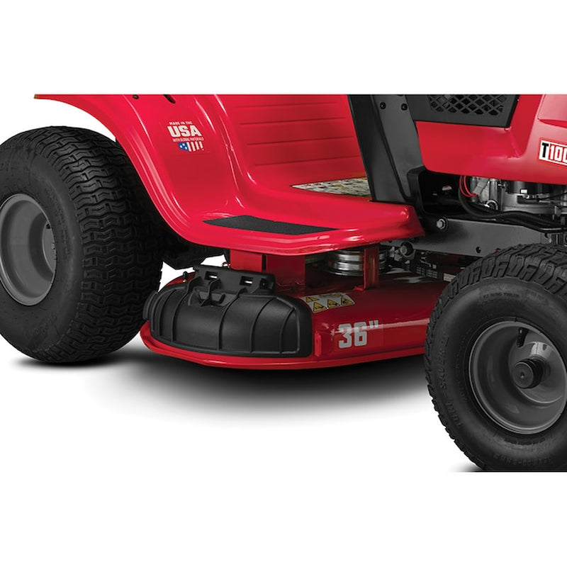 T100 36-In 11.5-HP Gas Riding Lawn Mower