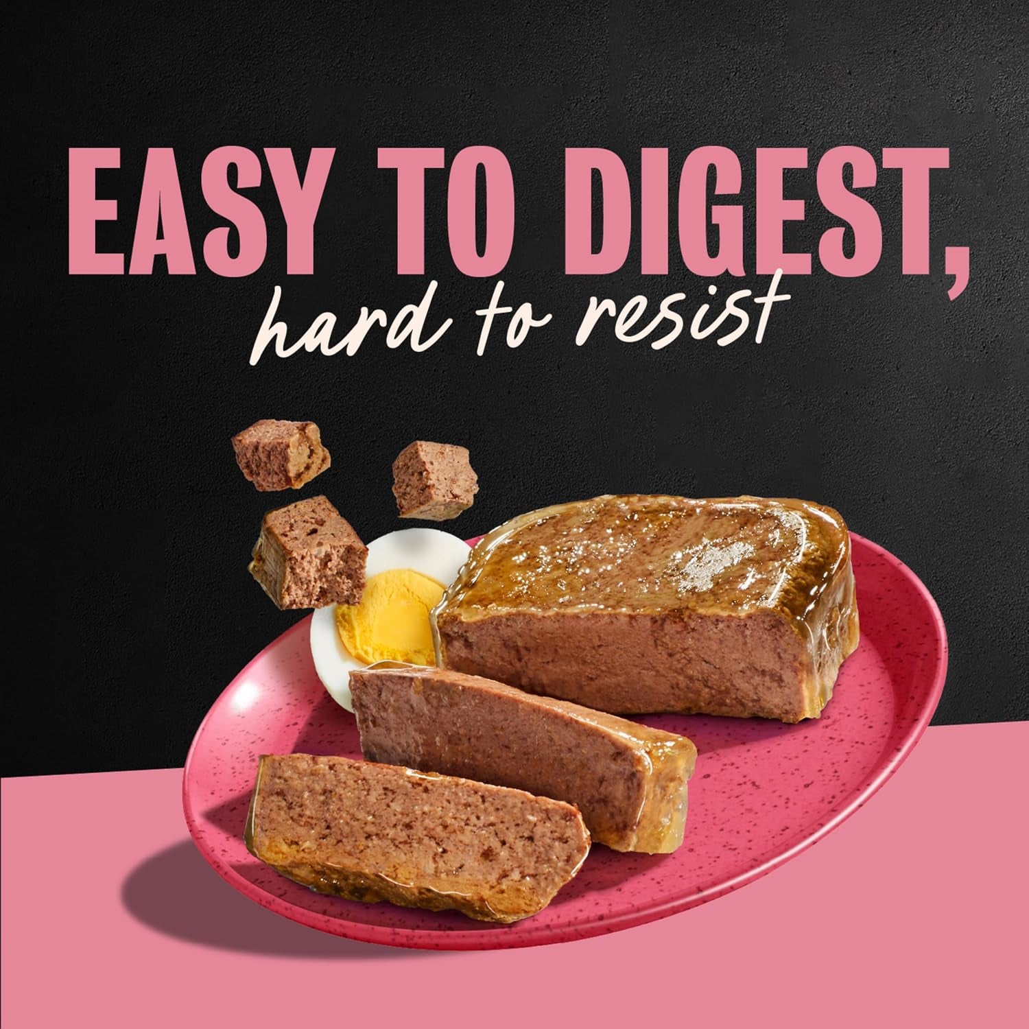 Cesar Classic Loaf in Sauce Wet Dog Food Breakfast Lovers, Smoked Bacon & Egg Flavor, and Scrambled Egg & Sausage Flavor, 3.5 Oz. Easy Peel Trays, Wet Dog Food Variety Pack (12 Count, Pack of 2)
