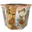Mainstay 7.5" X 5.5" X 10" round Copper Metal Plant Planter