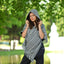 Virblatt - Mens Poncho Hooded | 100% Cotton & Reversible | Mexican Poncho Men Baja Hoodie Winter Pancho Warm Cape Cowboy