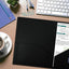 Better Office Products Heavyweight Plastic 2 Pocket Portfolio Folder, Letter Size Poly Folders 24 Pack (Black)